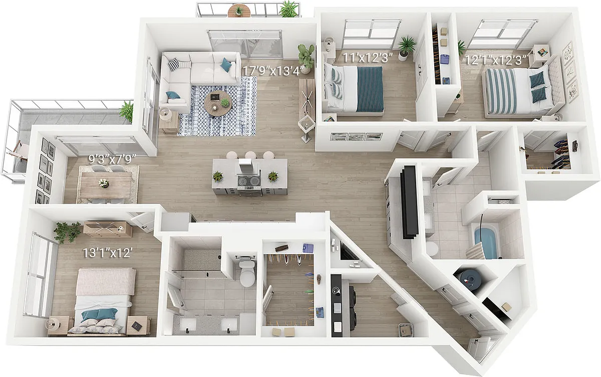 Floor plan C3