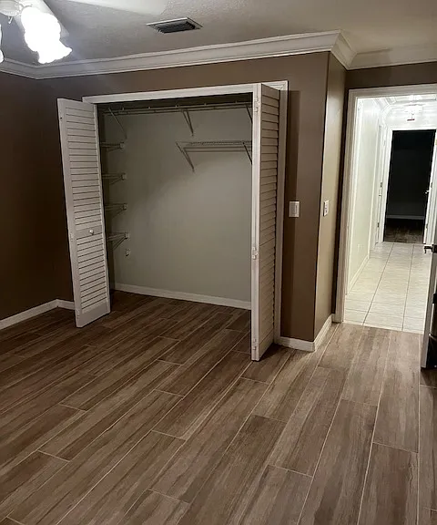 Large closet in bedroom #2