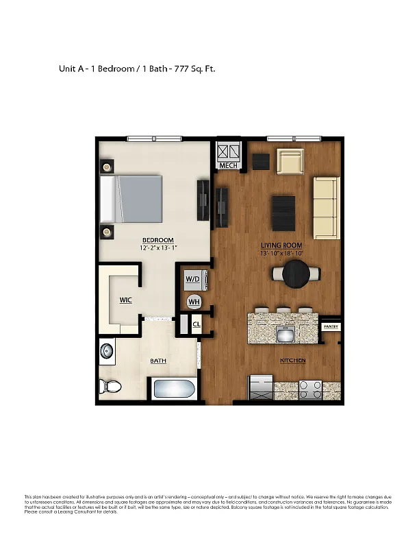 Floor plan A1-F