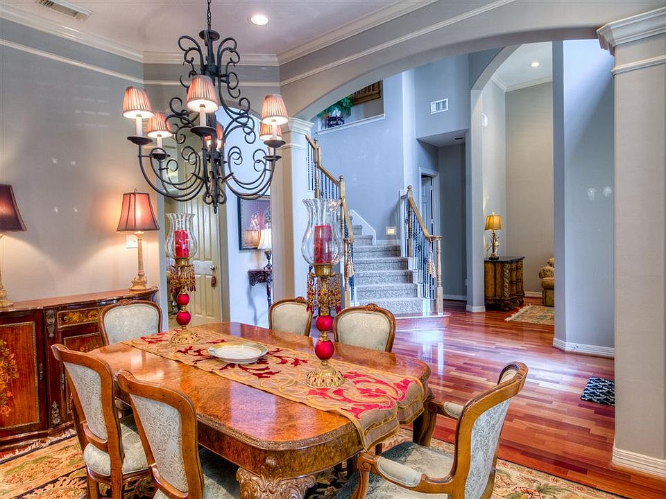 Huge dining room.