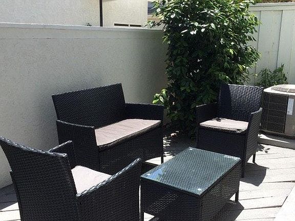 Private Patio w/Trex Deck