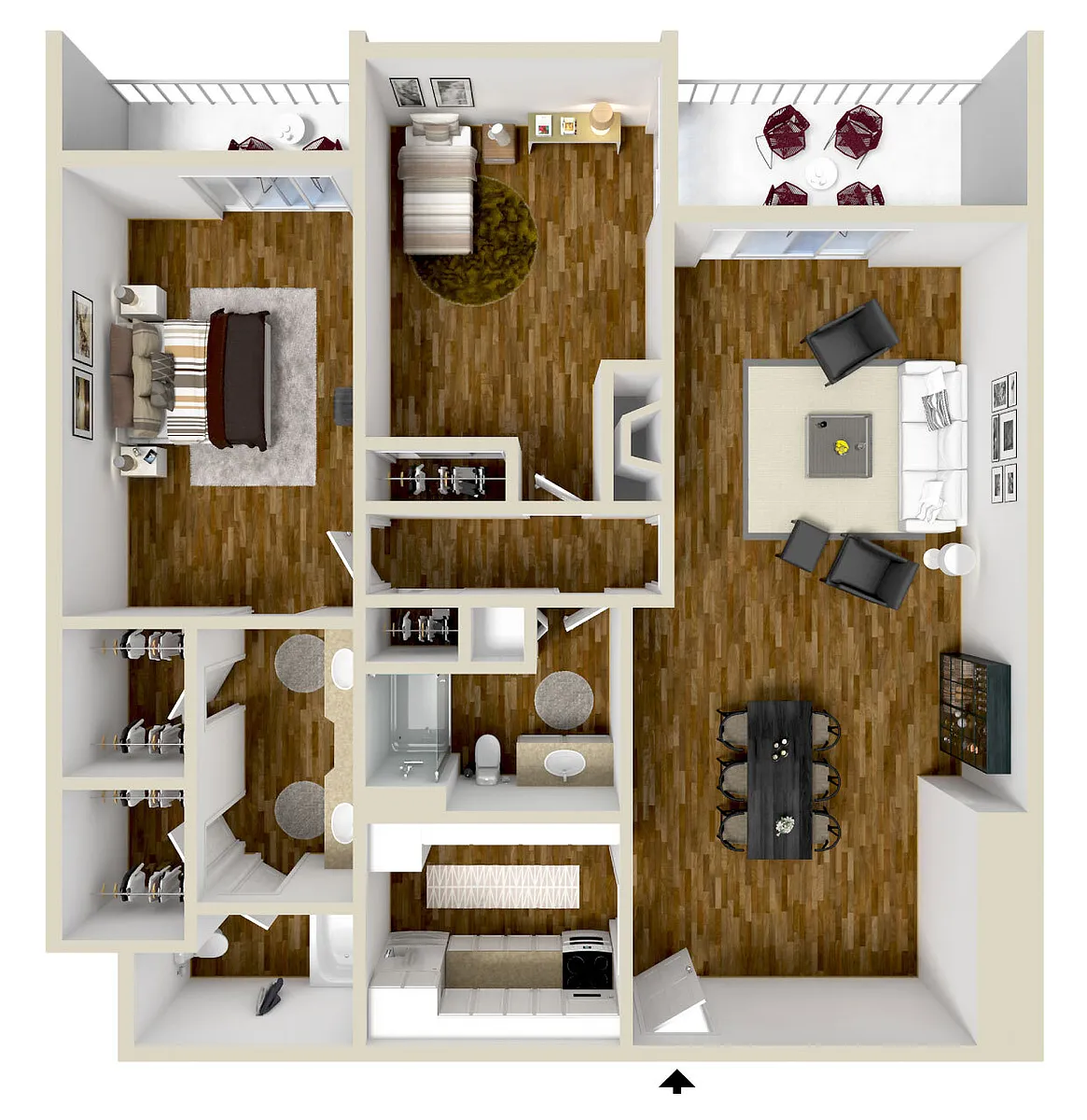 Floor plan Silverthorne
