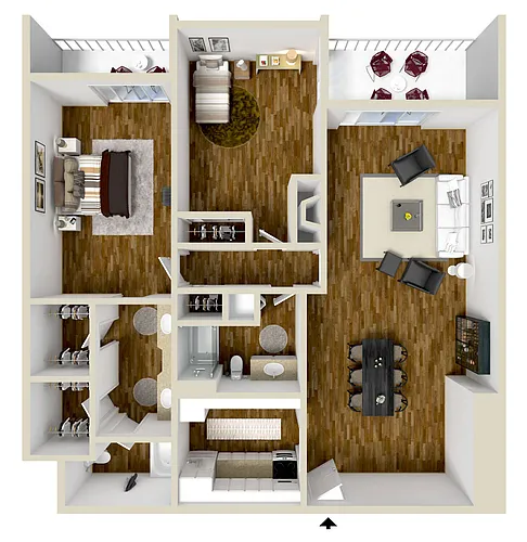 Floor plan Silverthorne