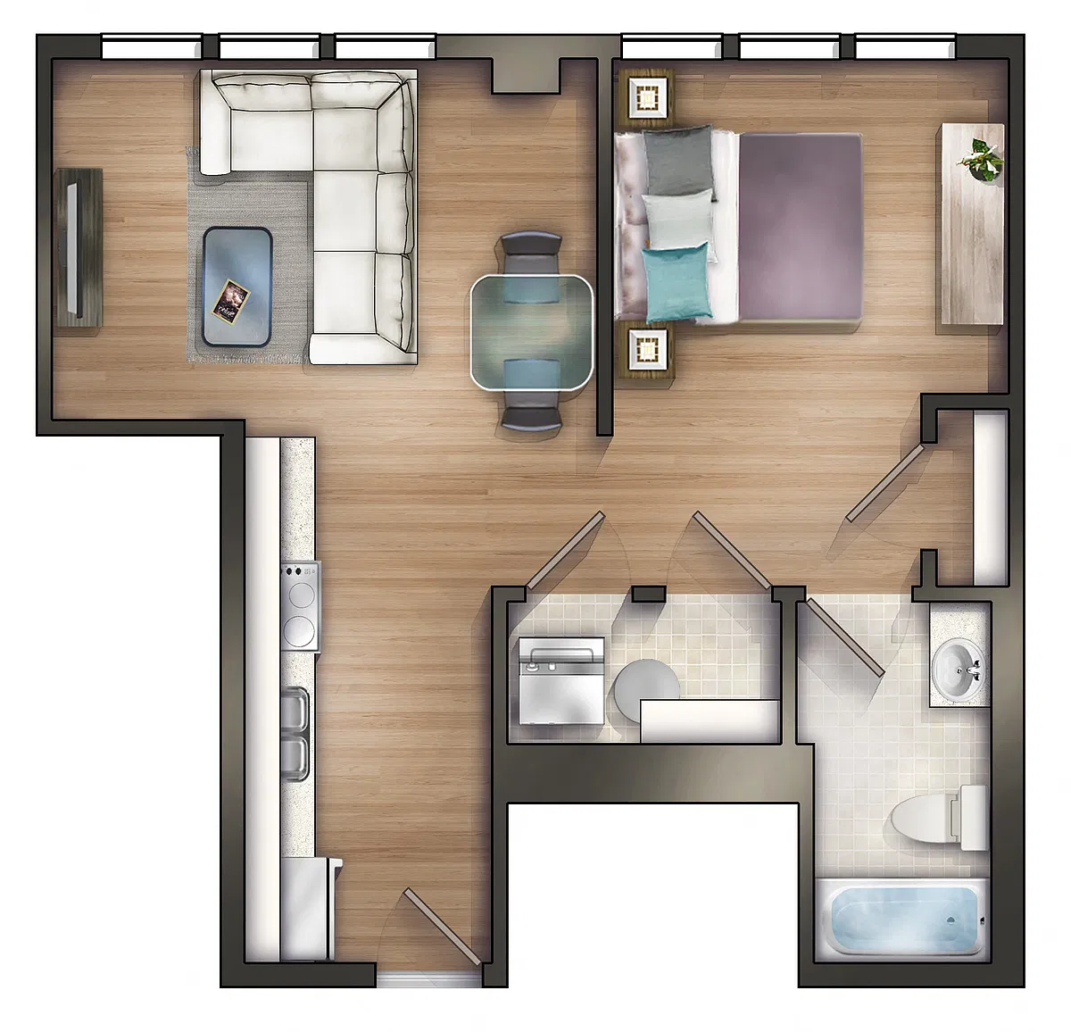 Floor plan Crutchfield