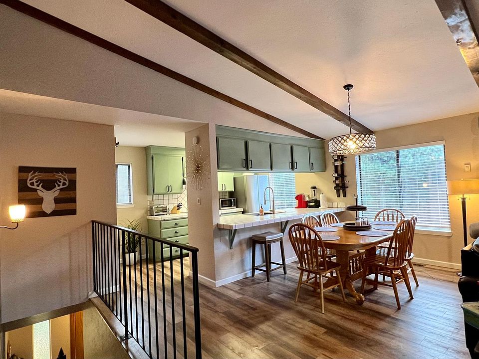 High ceiling creates a wonderful open space.