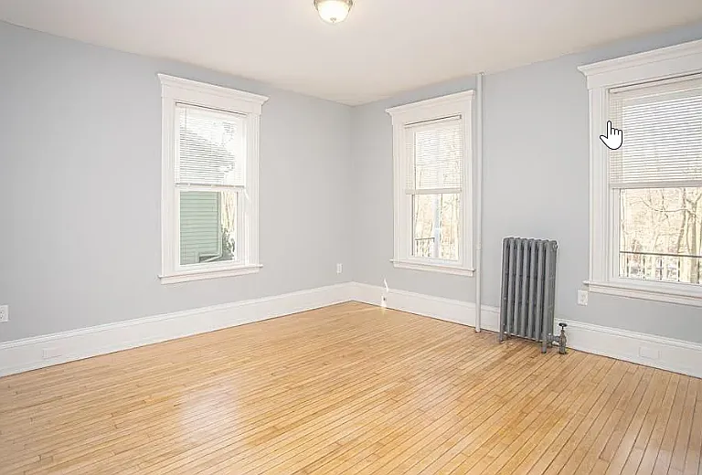 Master bedroom from entrance view.