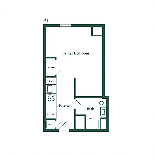 Floor plan A1