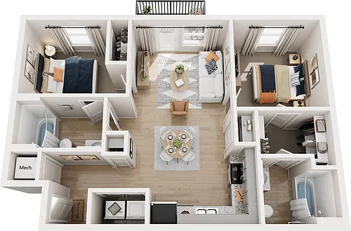 Floor plan B2