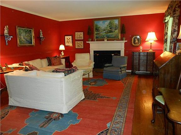 LARGE FORMAL LIVING ROOM WITH GAS FIREPLACE!