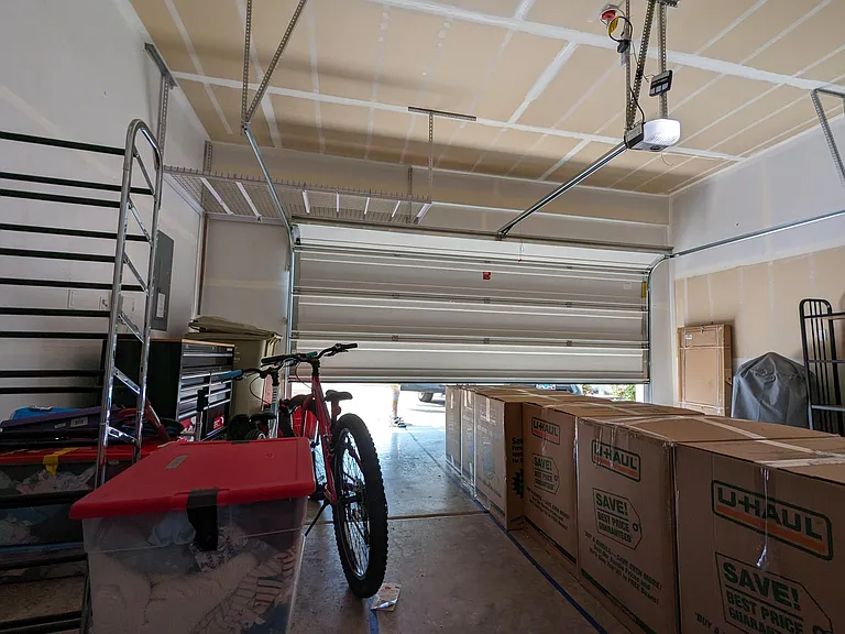 Overhead rack for extra storage