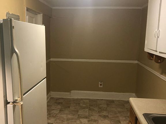 Backdoor entrance kitchen view