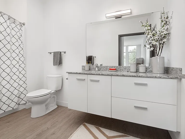 2 Bed / 2 Bath - 1,037 SF - Bathroom