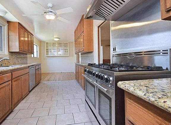 kitchen from laundry room