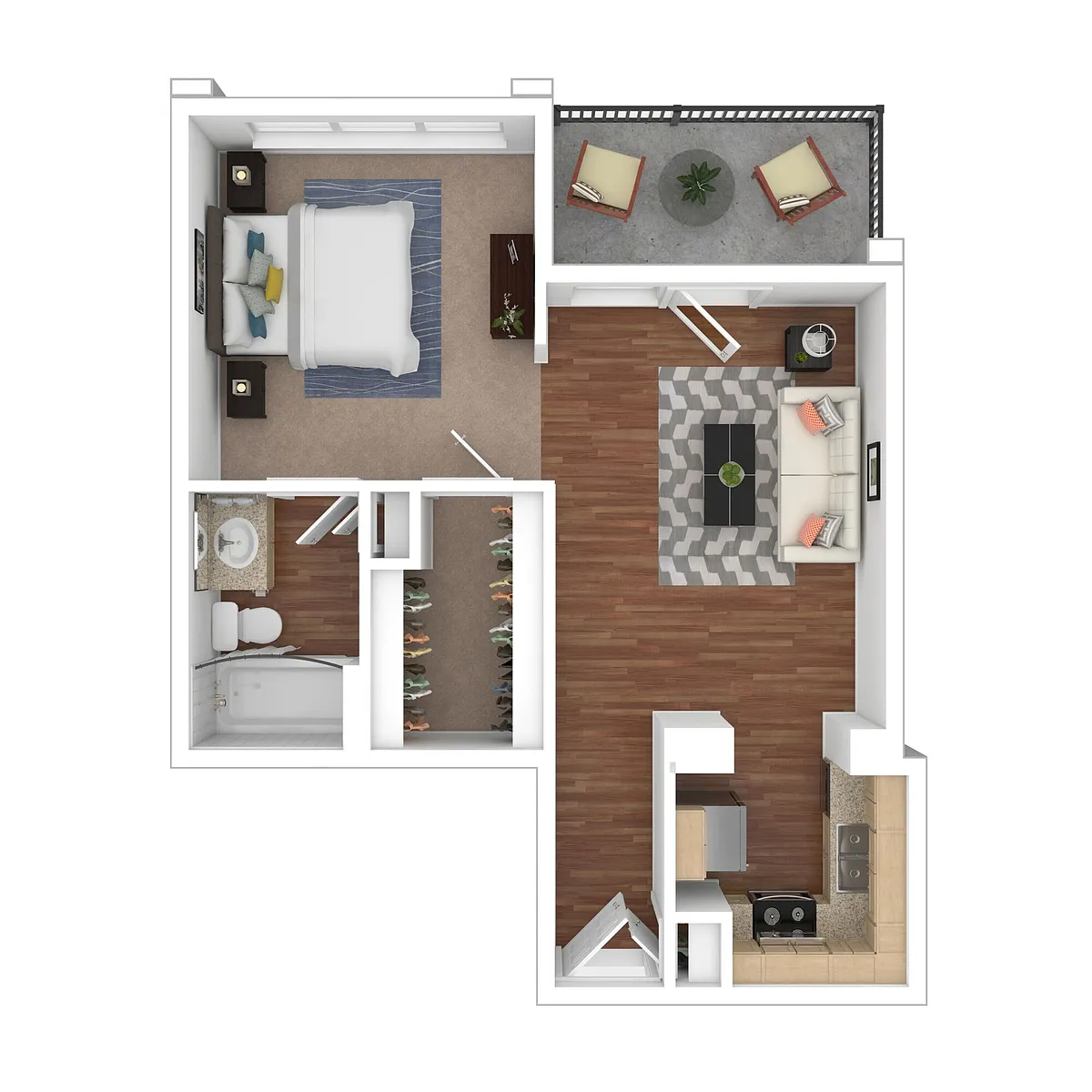 Floor plan Evergreen