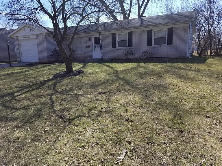 Treed lot front and rear
