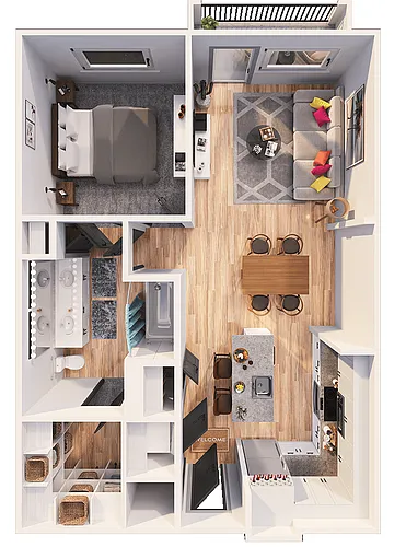 Floor plan B3