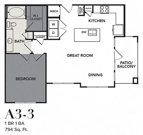 Floor plan A3-3