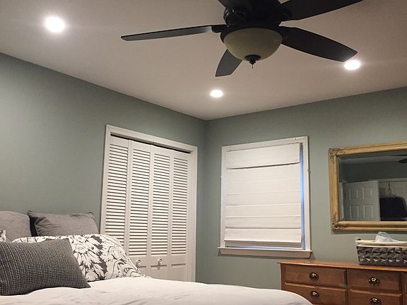 Ceiling fans in all bedrooms