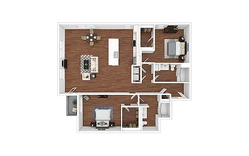 Floor plan Silver - Renovated