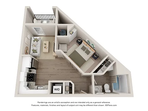 Floor plan Sheepshead | Studio