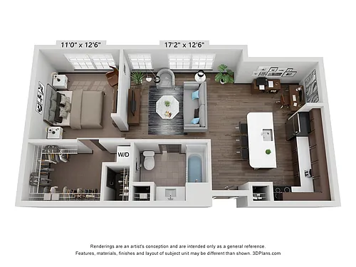 Floor plan Town Center - EXC