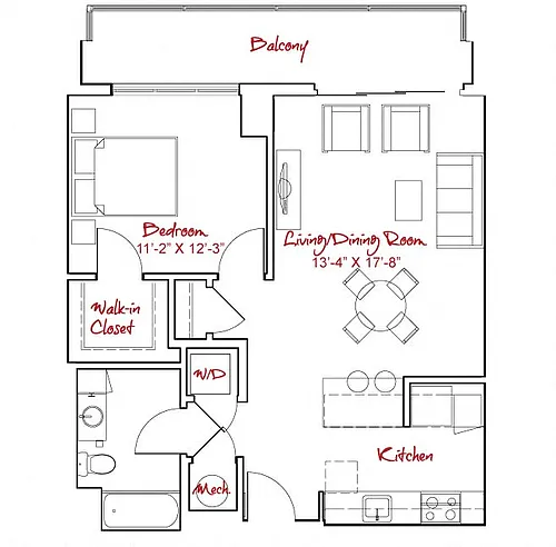 Floor plan A1