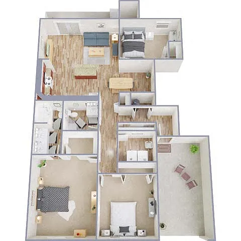 Floor plan Saratoga