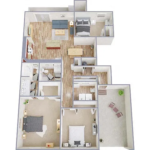 Floor plan Saratoga