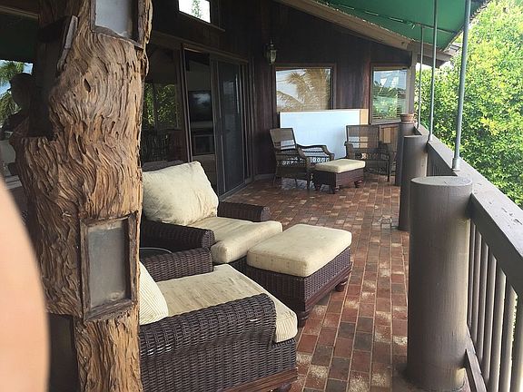 Very large front lanai