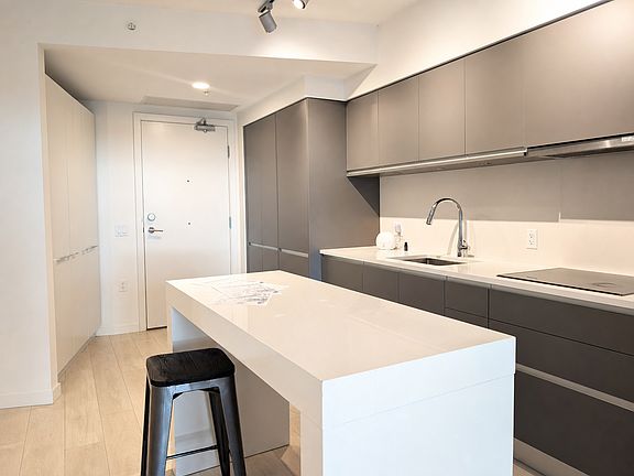 Entrance and kitchen