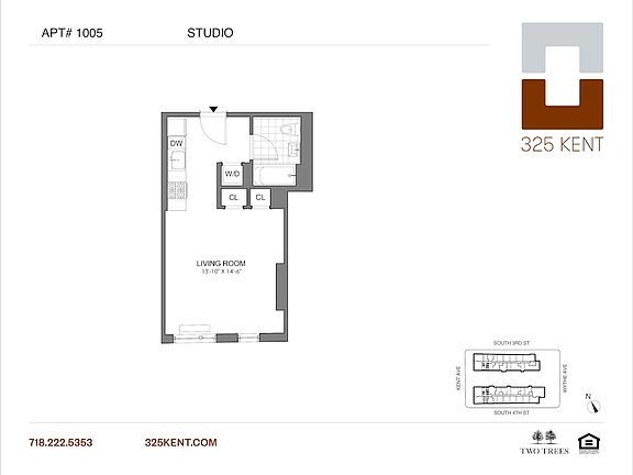 2nd image of 325 Kent Ave APT 1005