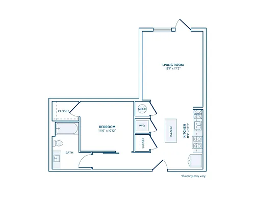 Floor plan A16