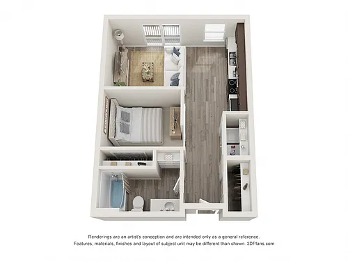 Floor plan Pepin