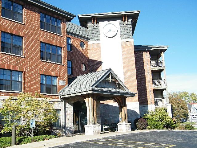 Front of building