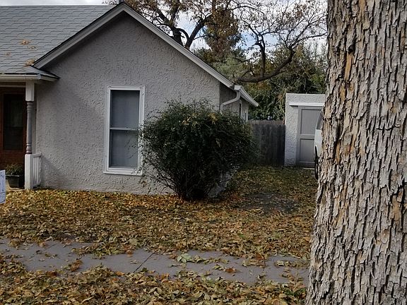 Side of home with garage