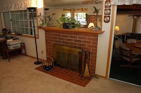 Beautiful fire place!