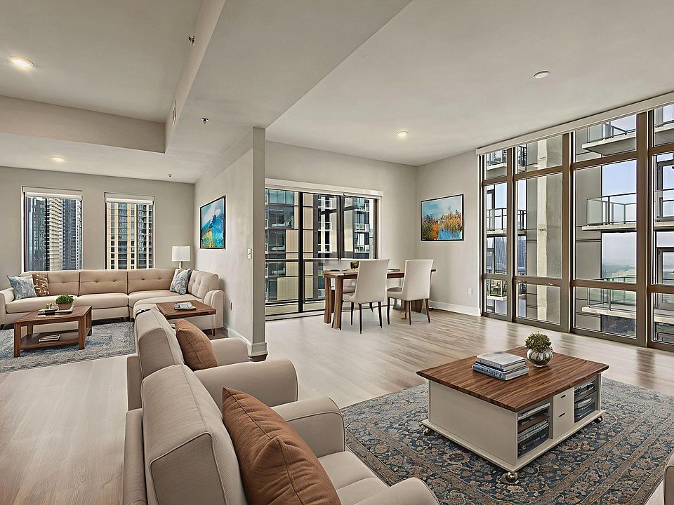 You'll find plenty of options to set up your furniture with our large open concept layouts.