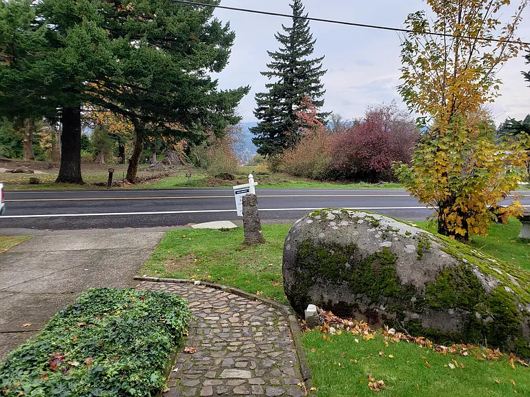 view from front door