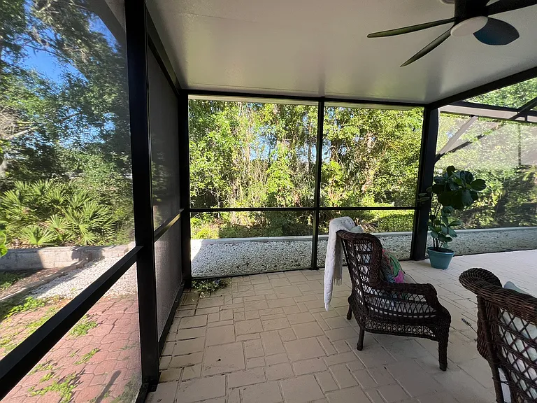 Covered Backyard Patio and Pool