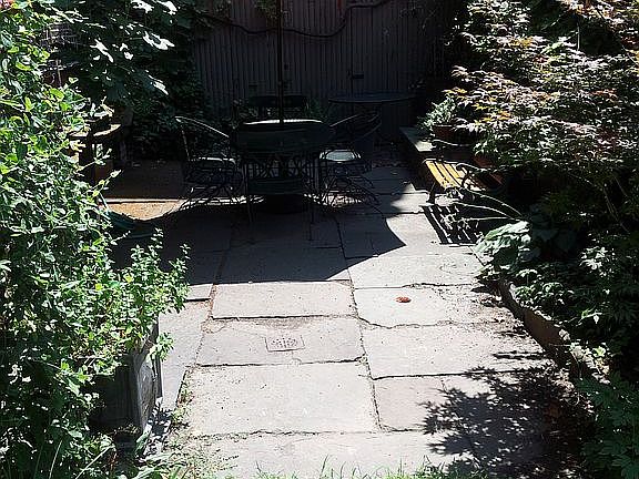 Shared patio
