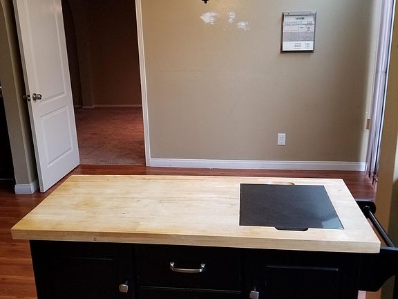 Center Island in kitchen.View of kitchen eating area.