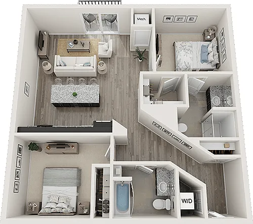 Floor plan Plan Q1