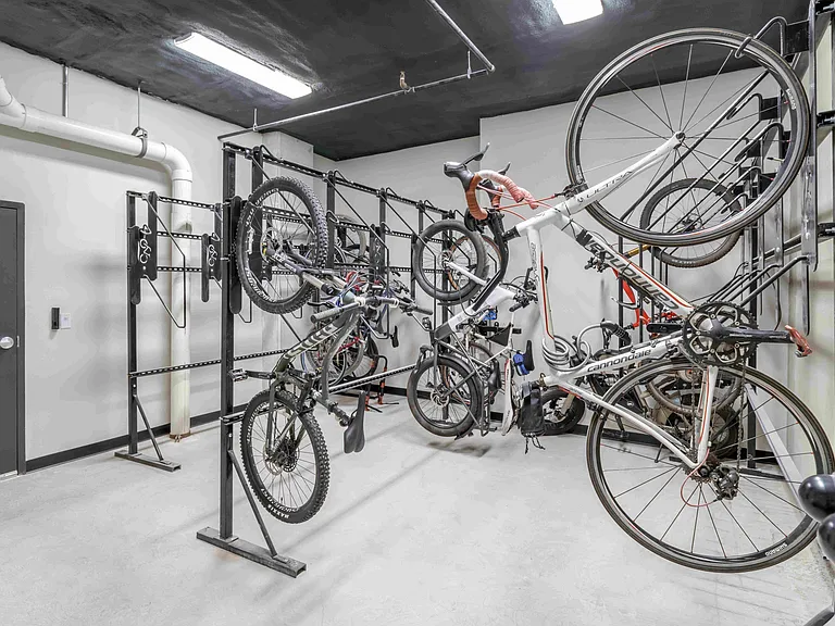 Secured Bike Storage