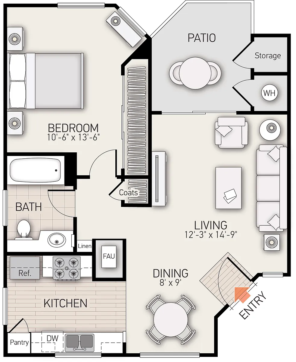 Floor plan Plan A