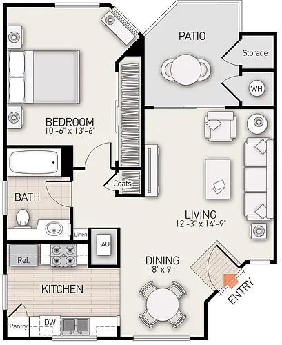 Floor plan Plan A