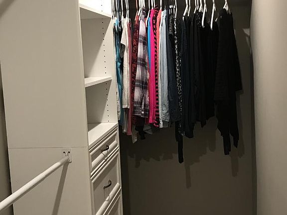 Large walk-in closet