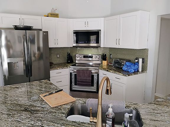New stainless appliances