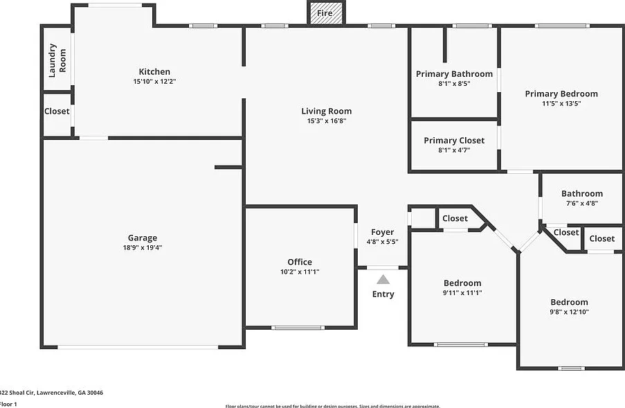 3 bed, 2.0 bath, 1405 sqft, $1,980 — Photo 2