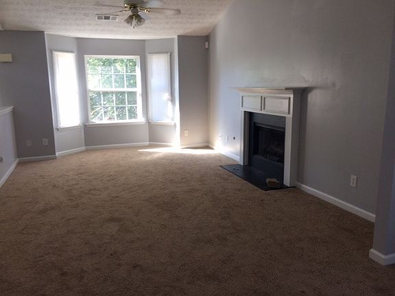 Living Room with Bay Window