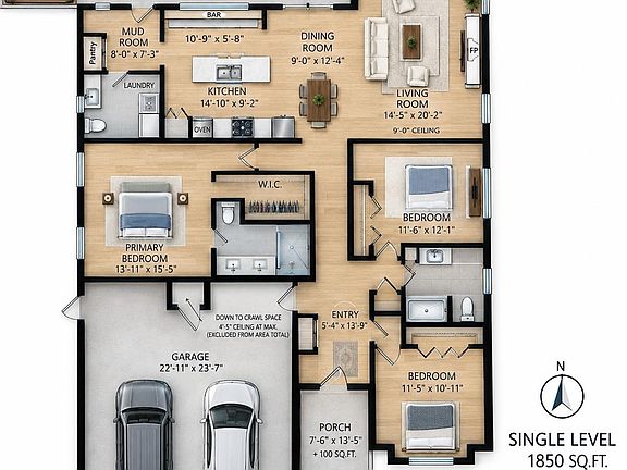 2nd image of 720 Russell Rd #3